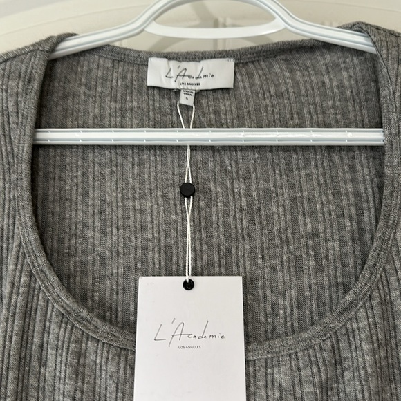 Frima Long Sleeve Bodysuit in Grey - Picture 3 of 4